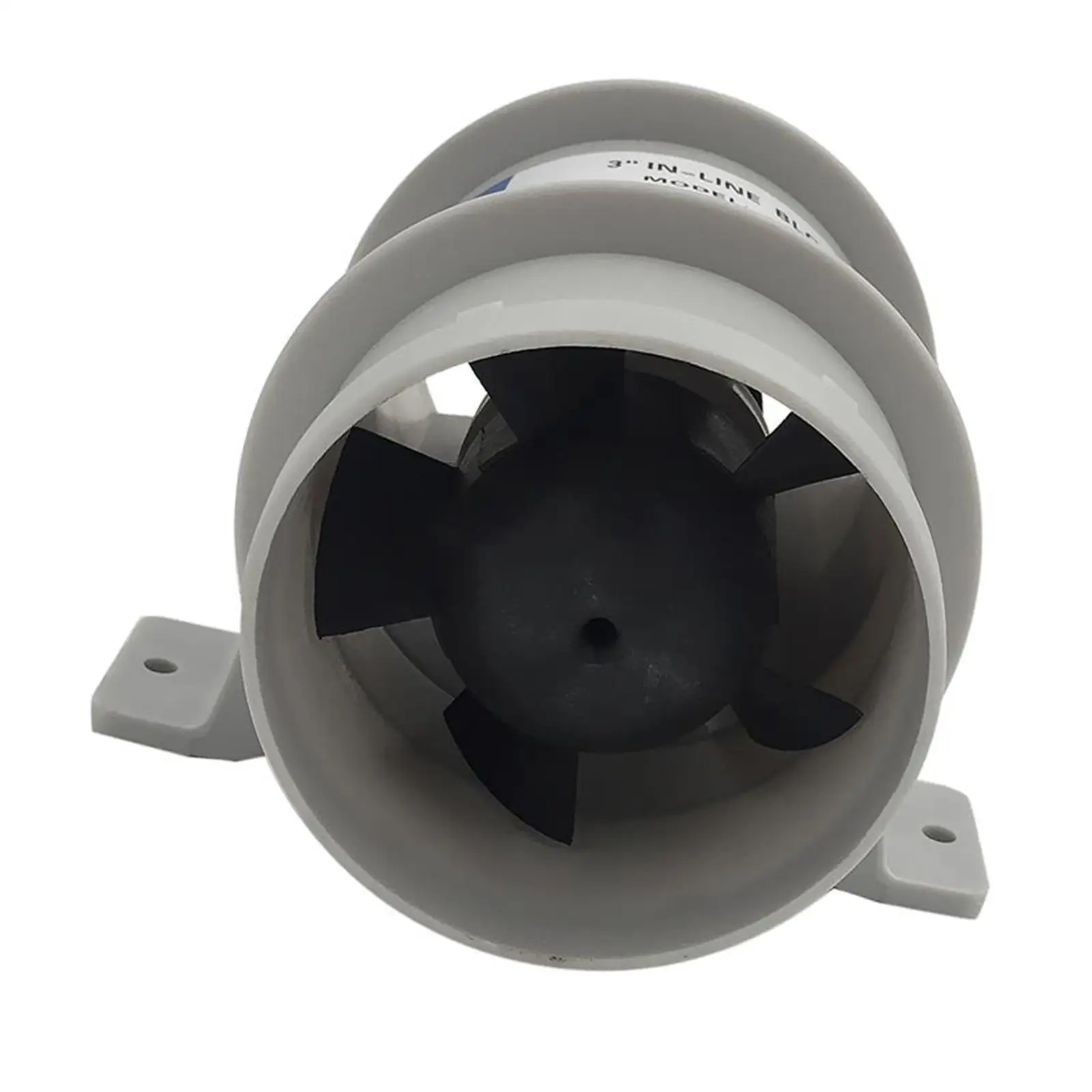 Water Resistant Quiet Blower Efficient In-line Marine Bilge Vent for Boat