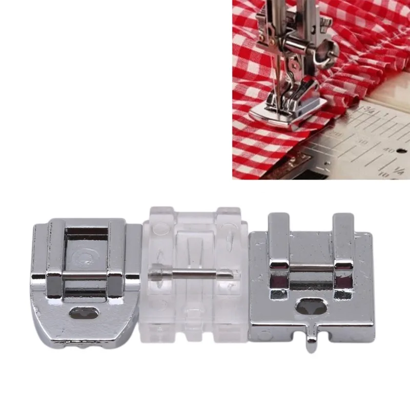 Sew Machine Accessories Domestic Sewing Machine Foot Presser Rolled Hem Feet Set For Brother Singer Sewing Accessories Stitcher