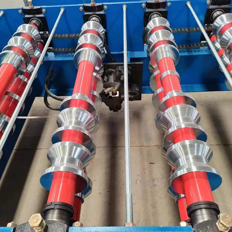 Customized New Product Customization Long Span Roofing Panel Rib Type Roll Forming Machine