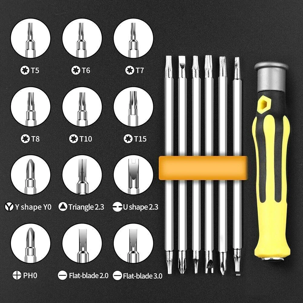 Set obeng 6 In 1 untuk tipe Dyson obeng Torx bintang tugas berat untuk V6/V7/V8/V10/V11 alat pembersih vakum rumah