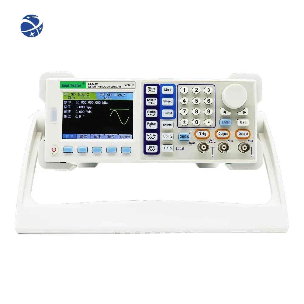 

ET3315 15MHz Dual Channels DDS Signal Generator Function Arbitrary Waveform Function-Generators 200MS/s USB Device