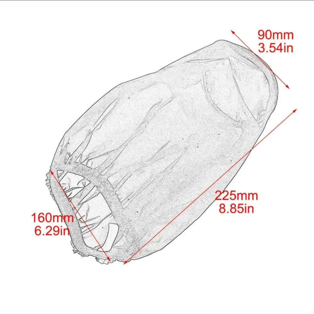 Originele Ontluchter Luchtfilterreiniger Regen Sok Beschermhoes Voor Compacte Zware Ontluchter Luchtfilter Kits NIEUW