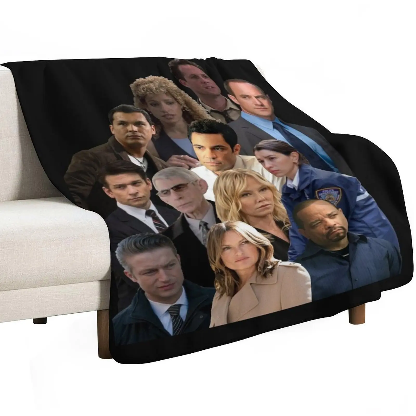 SVU Dedicated Detectives Throw Blanket Cute Hair For Baby Soft Big Tourist Blankets For Baby Blankets
