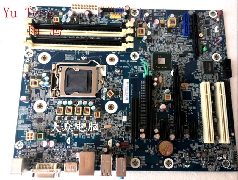 

615943-001 для материнской платы рабочей станции HP Z210 614491-002, материнская плата, 100% протестирована, полностью работает