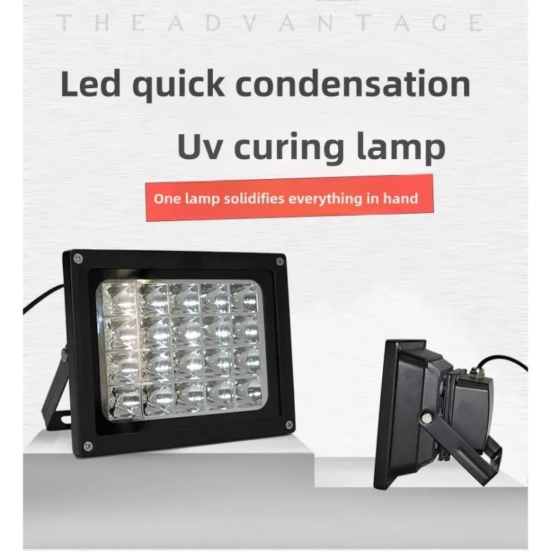 

365NM 405NM 395NM 50W High Power UV Curing Lamp 30W Portable Ultraviolet LED Light for Shadowless Glue & Resin Dry
