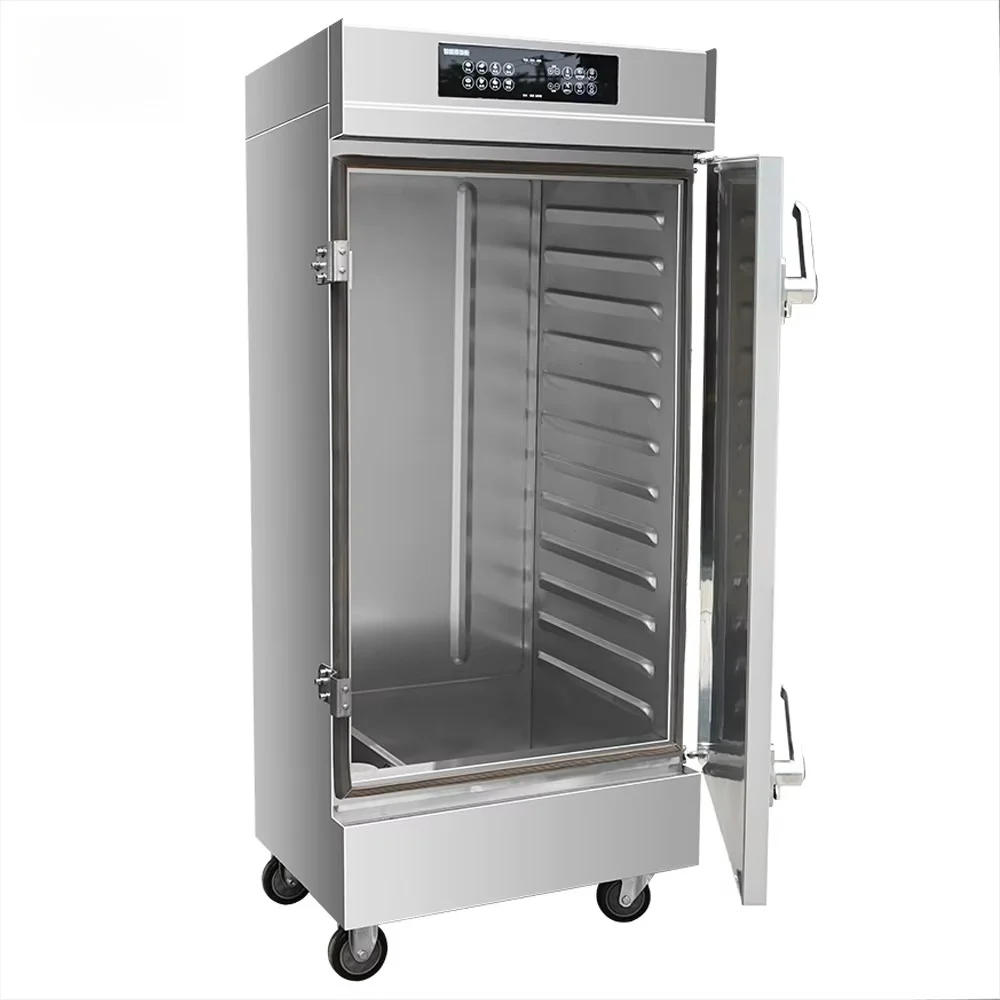 Oem/Odm High Quality Rice Cabinet Electric Steamer Food Large Electric Food Steamer Multilayer Stainless Steel Square