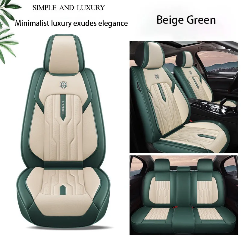 Universal Leather car seat covers For  Jaguar E-PACE XEL XFL F-PACE F-TYPE I-PACE XE  all car model accessories Vehicle supplies