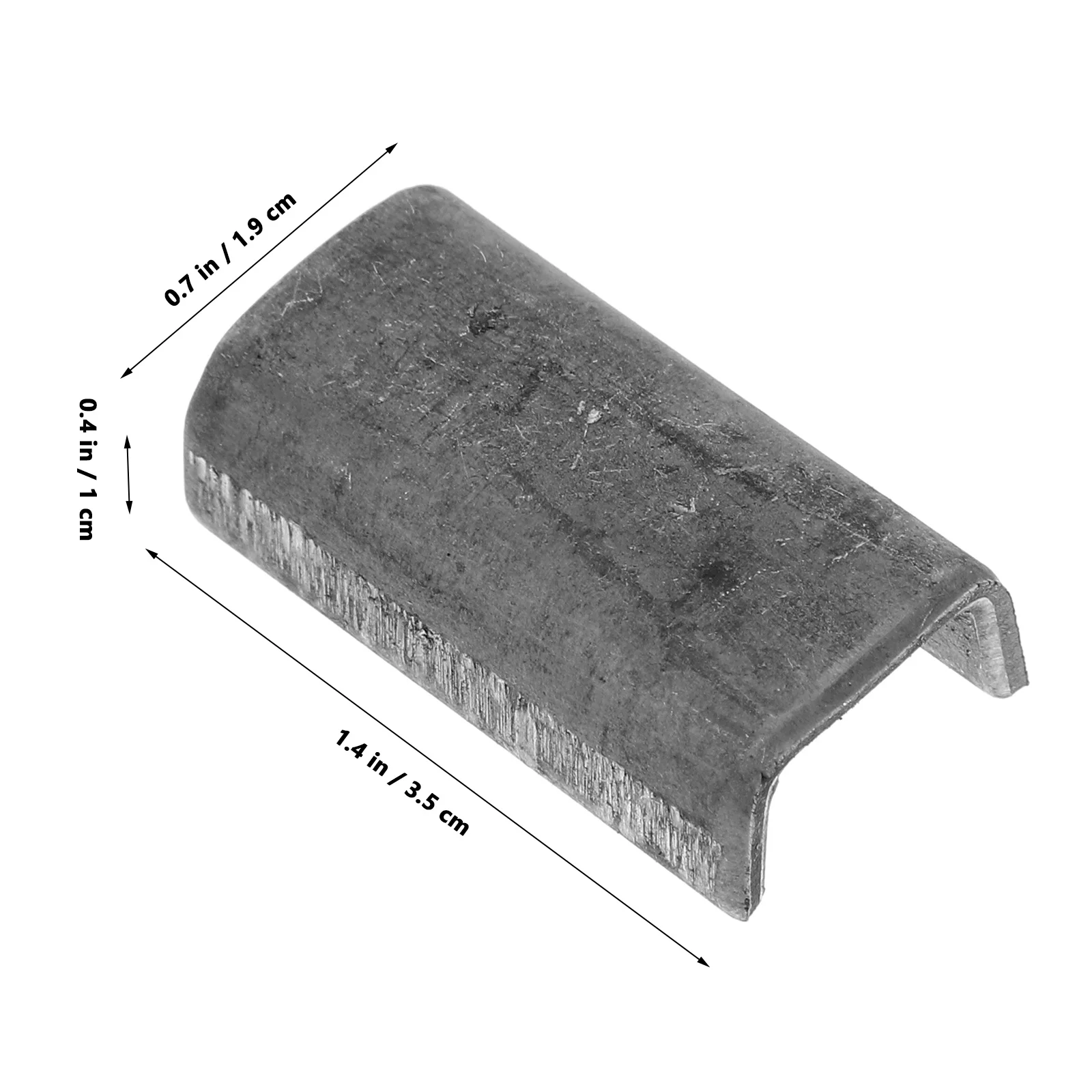 10 قطع من ملحقات مشبك مجرفة الحديقة متعددة الاستخدامات سهلة التركيب لمقابض الأدوات المختلفة مشبك استبدال رأس المجرفة #5