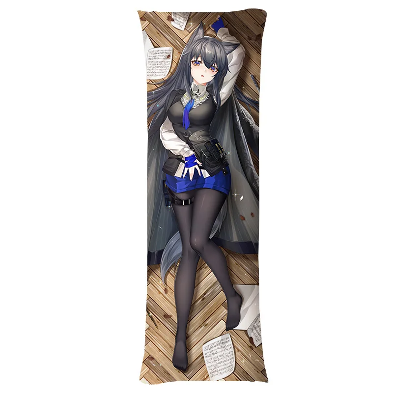 Anime Game Arknights Texas Theme Cosplay Double-Sided Dakimakura Hing Body Pillow Case Otaku Pillowcase Cushion Cover Gift