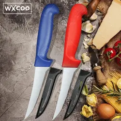 WXCOO Kitchen Paring Knives Stainless Steel Peeling Knife Fruit Vegetable Fish Meat Cleaver Utility Knife Cooking Butcher Knives