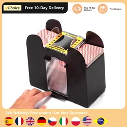 Automatic Card Shuffler Automatic Playing Cards Shuffler Mixer Games Poker Sorter Machine Dispenser for Party Festivals Travel