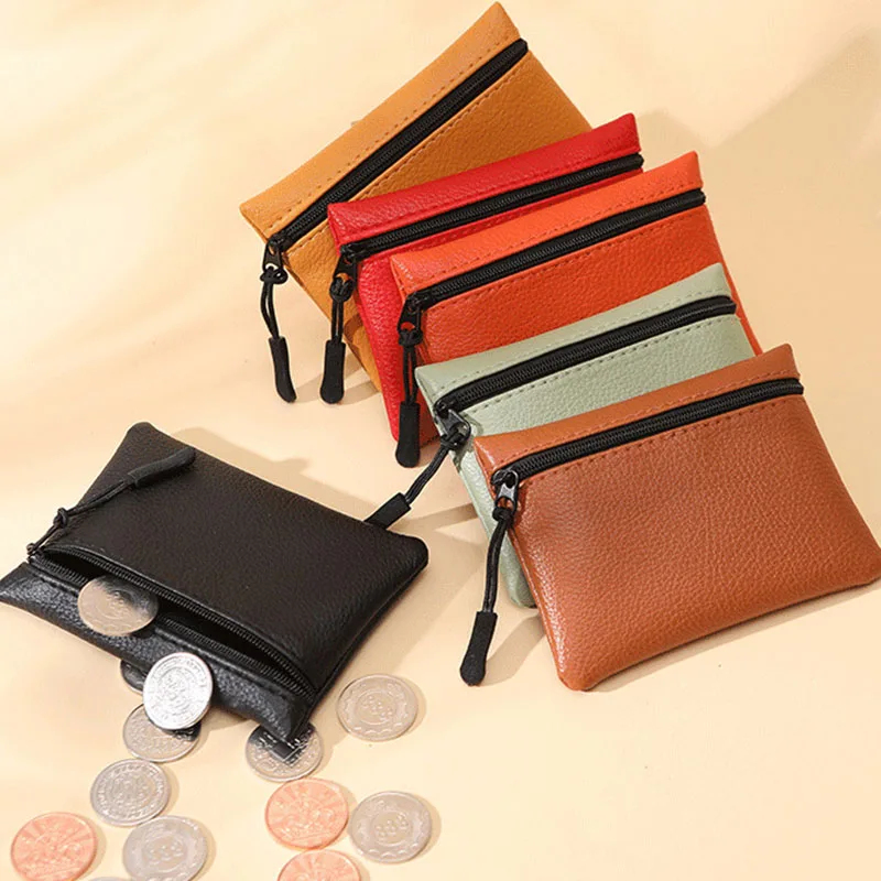 

Women Short Coin Wallet Bags Female Card Purses Fashion Women Money Wallet for Ladies Zipper Coin Card Purse Key Storage Bag
