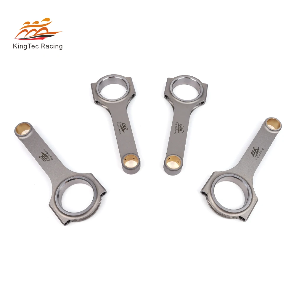 ก้านสูบ KTC Racing K20A 139 มม. 51 มม. 22 มม. 4340 ฟอร์จ H-Beam สำหรับ Honda K20 พร้อมสลัก ARP