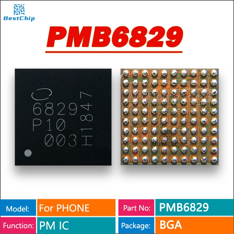 3-10pcs PMB6829  6829 U_PMIC_K BBPMU  Baseband PMIC Power IC for iphone XS XR XSmax