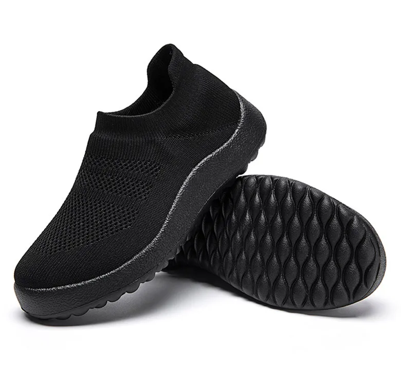 Damen-Sneaker zum Hineinschlüpfen, Damenschuhe, 2023, atmungsaktive Mesh-Turnschuhe für Damen, Sportschuhe, weiße Freizeitschuhe, Zapatillas Mujer – Detail 18