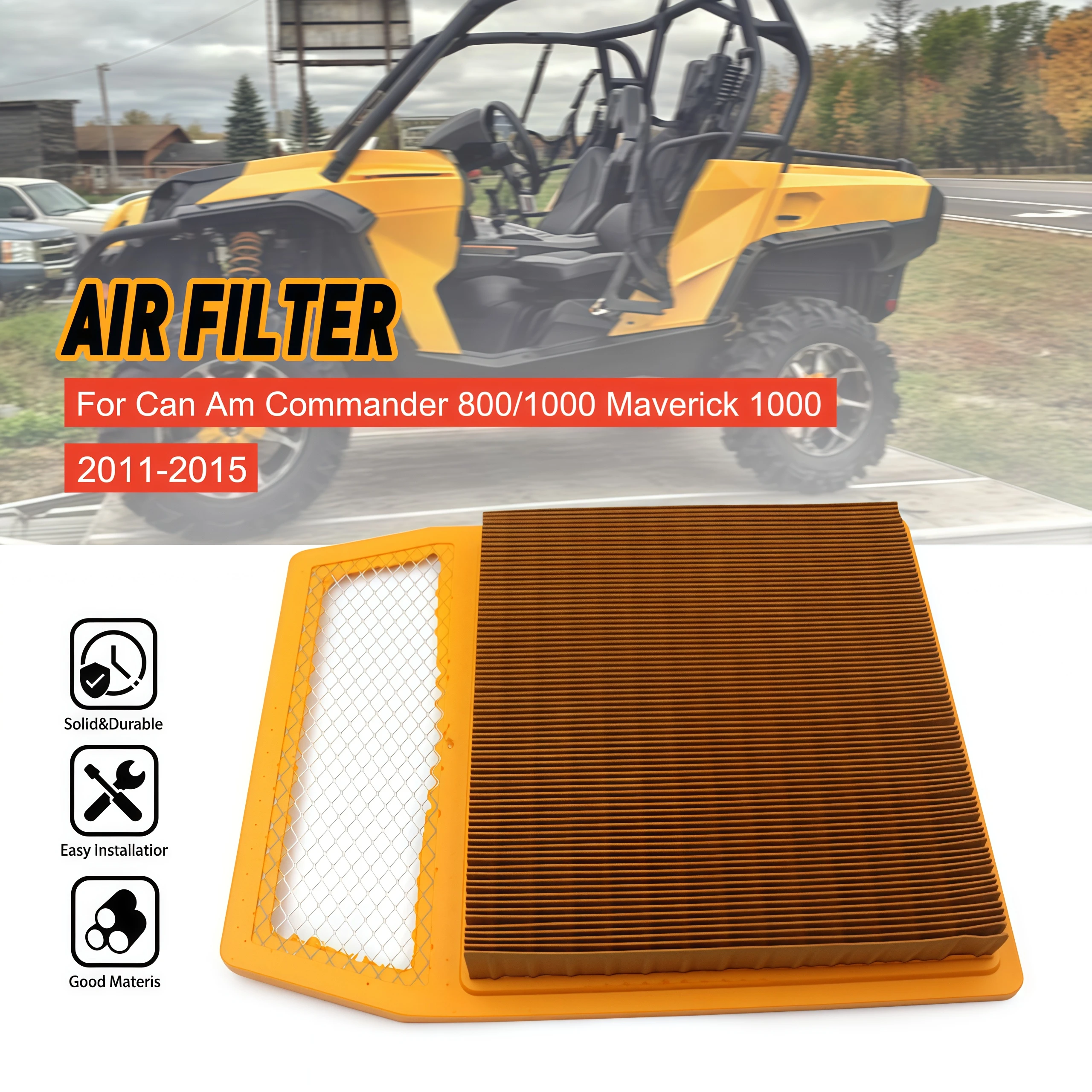 Air Filter For Can-Am UTV 4x4 Commander 1000 DPS EFI LTD X XT XT-P 1000R 800R Max Turbo XC XDS XMR XXC Maverick 707800327