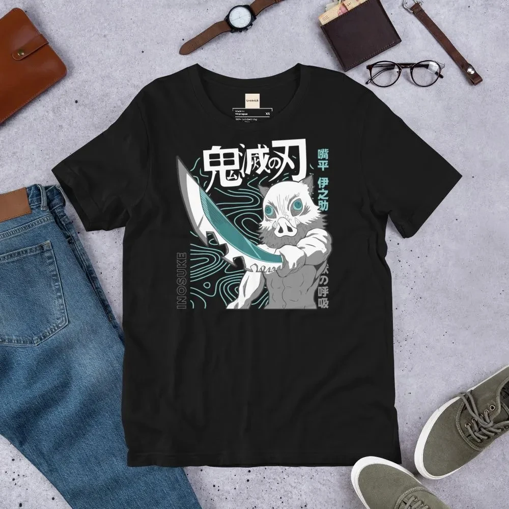 애니메이션 그래픽 티셔츠: 유니섹스 일본 만화 티셔츠, 오타쿠 스트리트웨어 코스프레 애니메이션