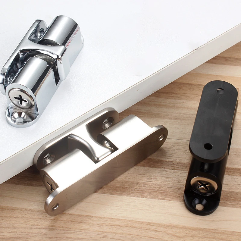 2PCS Zinc Alloy Household Silent Suction Invisible Door Touch Buckle Door Suction Punch-free Door Stopper Door Suction