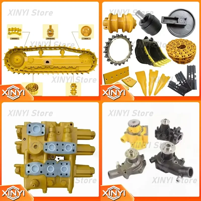 for Bulldozer and Excavator Spare Parts High Quality Chassis Components Construction Machinery Parts