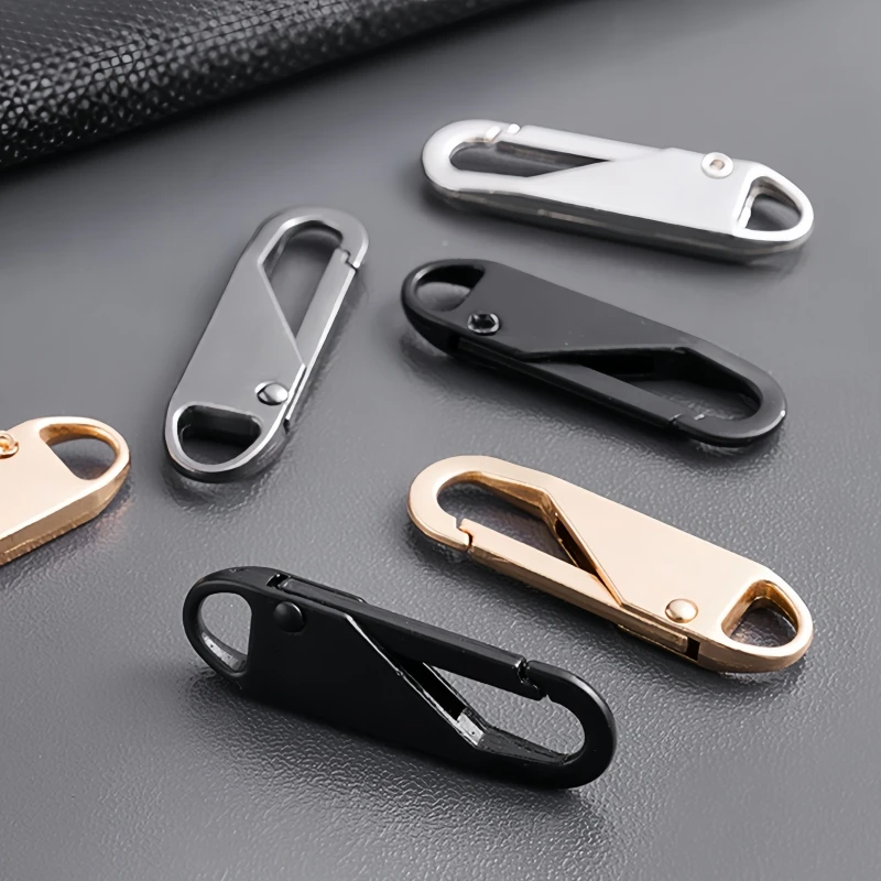 10 Stück Reißverschlussköpfe Universelles Sofort-Reparaturset Ersatz für kaputte Schnallen Reisetasche Koffer Reißverschlusskopf DIY Nähhandwerk – Detail 6