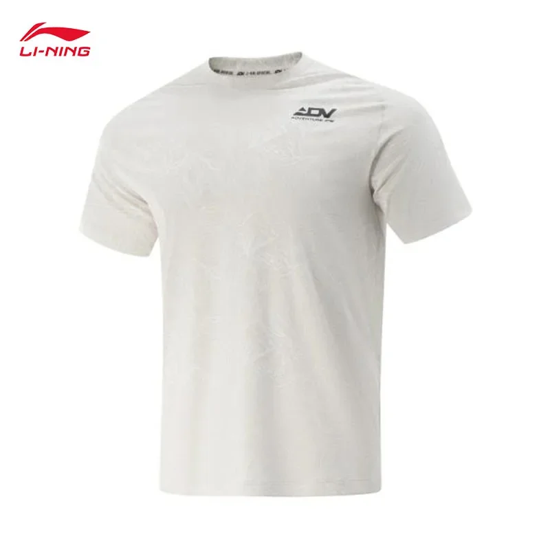 

LI-NING Professional Running Series Мужская светоотражающая антибактериальная быстросохнущая крутая футболка с короткими рукавами ATSV373
