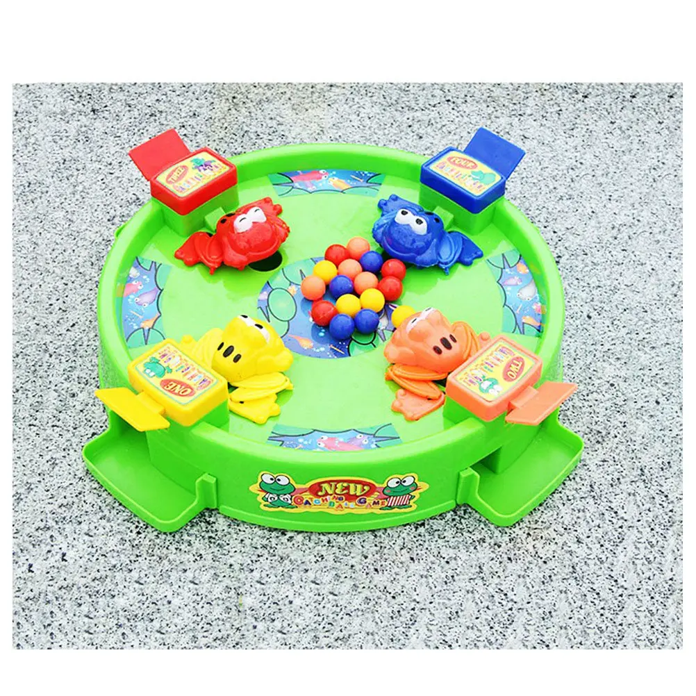 

Hungry Frogs Eating Balls Game 3D Interactive Table Game for Kids Ages 3-8 Develops Hand Eye Coordination Strategic Thinking Fun