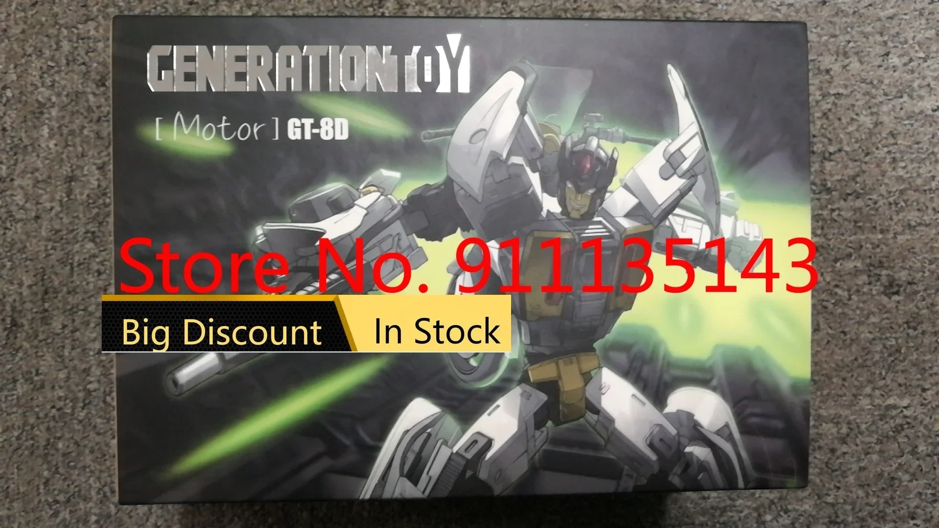 

Generation Toy Gt-08d GT-8D In Stock