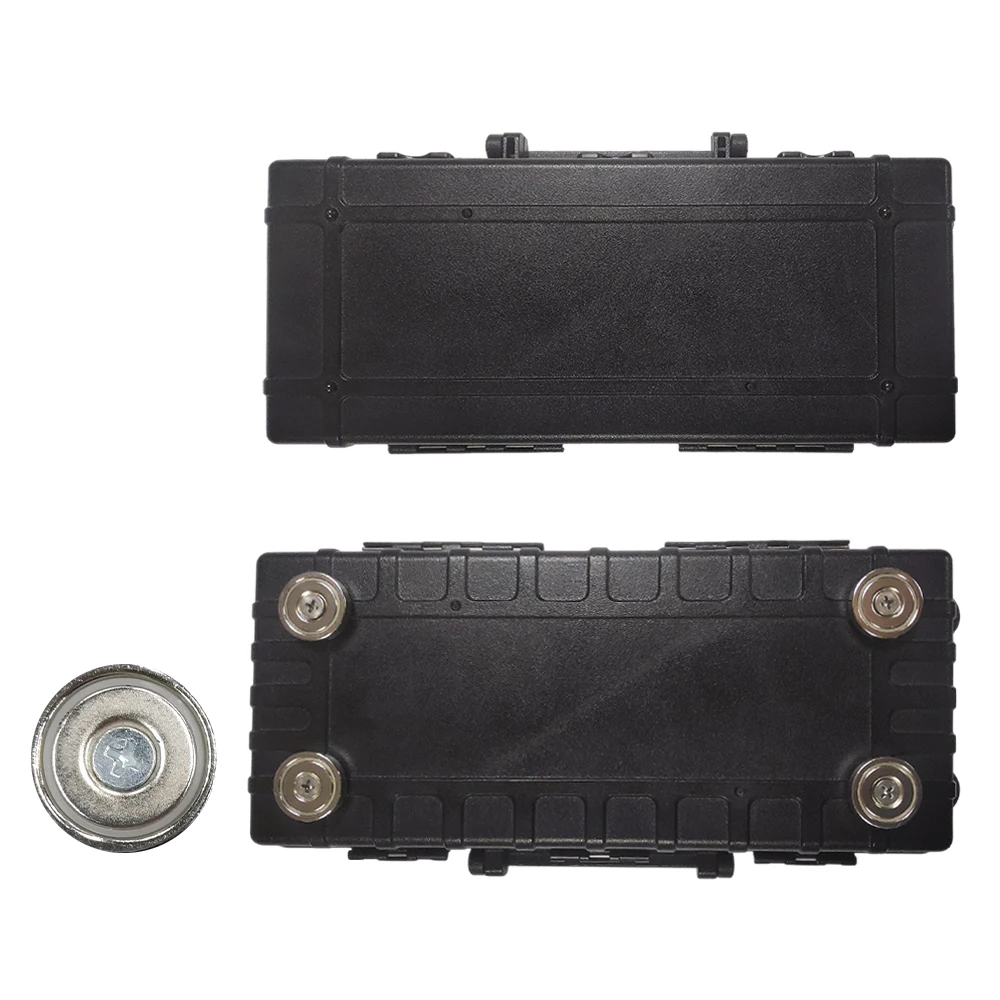 Magnetic Key Box for Under Car Upgraded Waterproof Large Magnetic Key Holder Under Vehicles Outdoor Magnetic Key Box Hidden Box