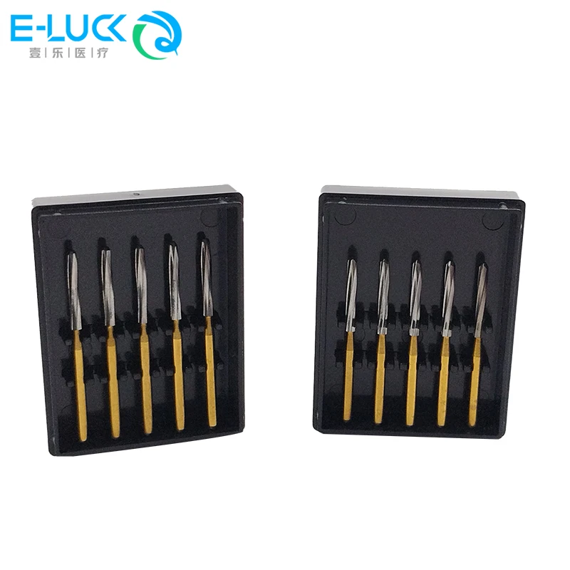 Dental Zekrya Burs Tungsten Carbide Burs FG 1.6mm Tooth Extraction Drill Long Tapered Precise Cutting  Dental Clinic Tool