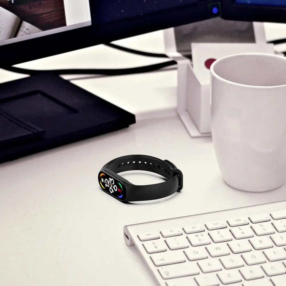 Gran correa de reloj inteligente integrada de TPU suave, correa de repuesto desmontable, correa de reloj Universal