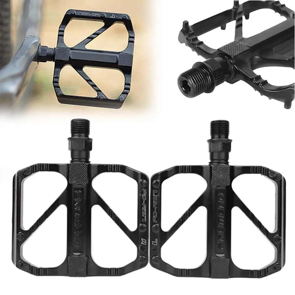 Fahrradpedale Rutschfest mit DU-Lager MTB-Pedal Ultraleichtes Rennrad-Pedal Breite Plattform R29 M27 Pedale Fahrradzubehör