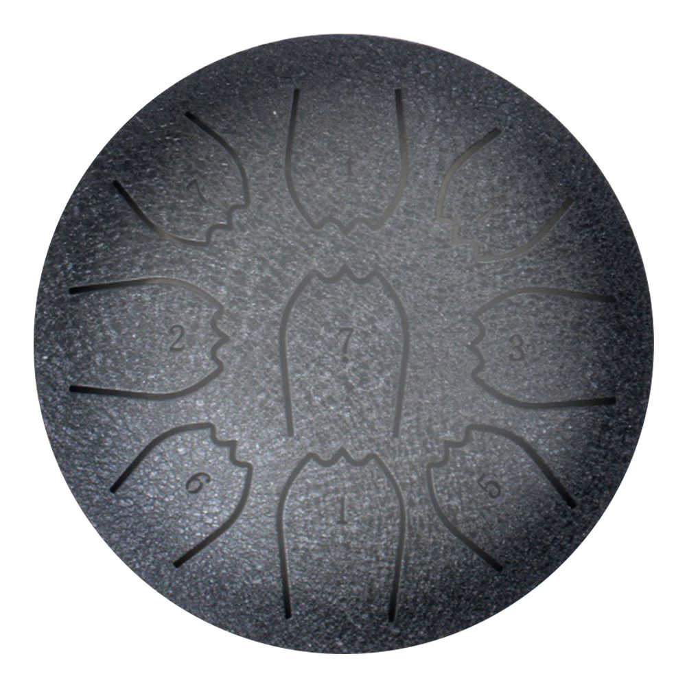 Fotografia 3: Tambor de Chuva de 4 Polegadas com 9 Notas, Tambor de Língua de Aço Impermeável, Ideal para Yoga e Educação Pré-Natal