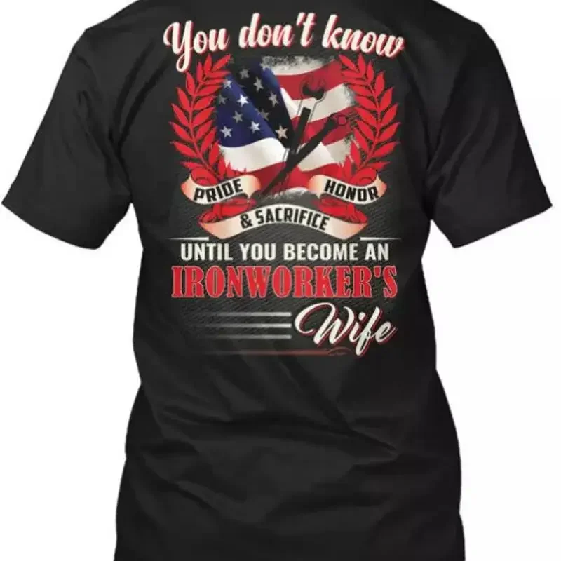 Proud Ironworkers Wife You Dont Know T Shirt S to 5XL Fast Shipping