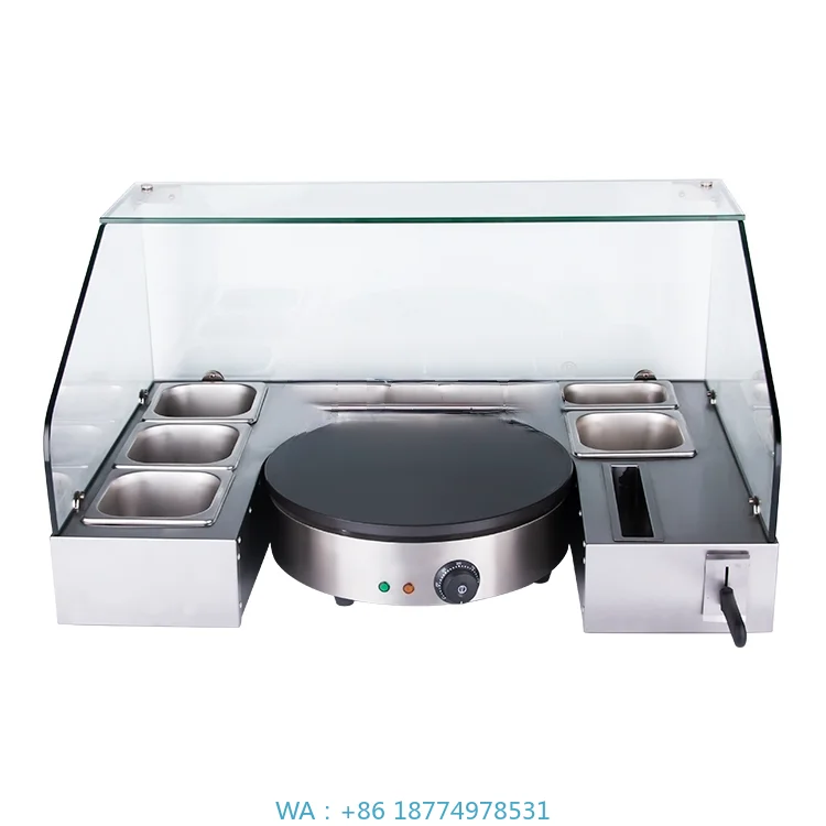 Ausrüstung Crepe Pancake Maker Crepe Station 220V Crepe MakerCe-Zertifikat Kommerzielle Küche