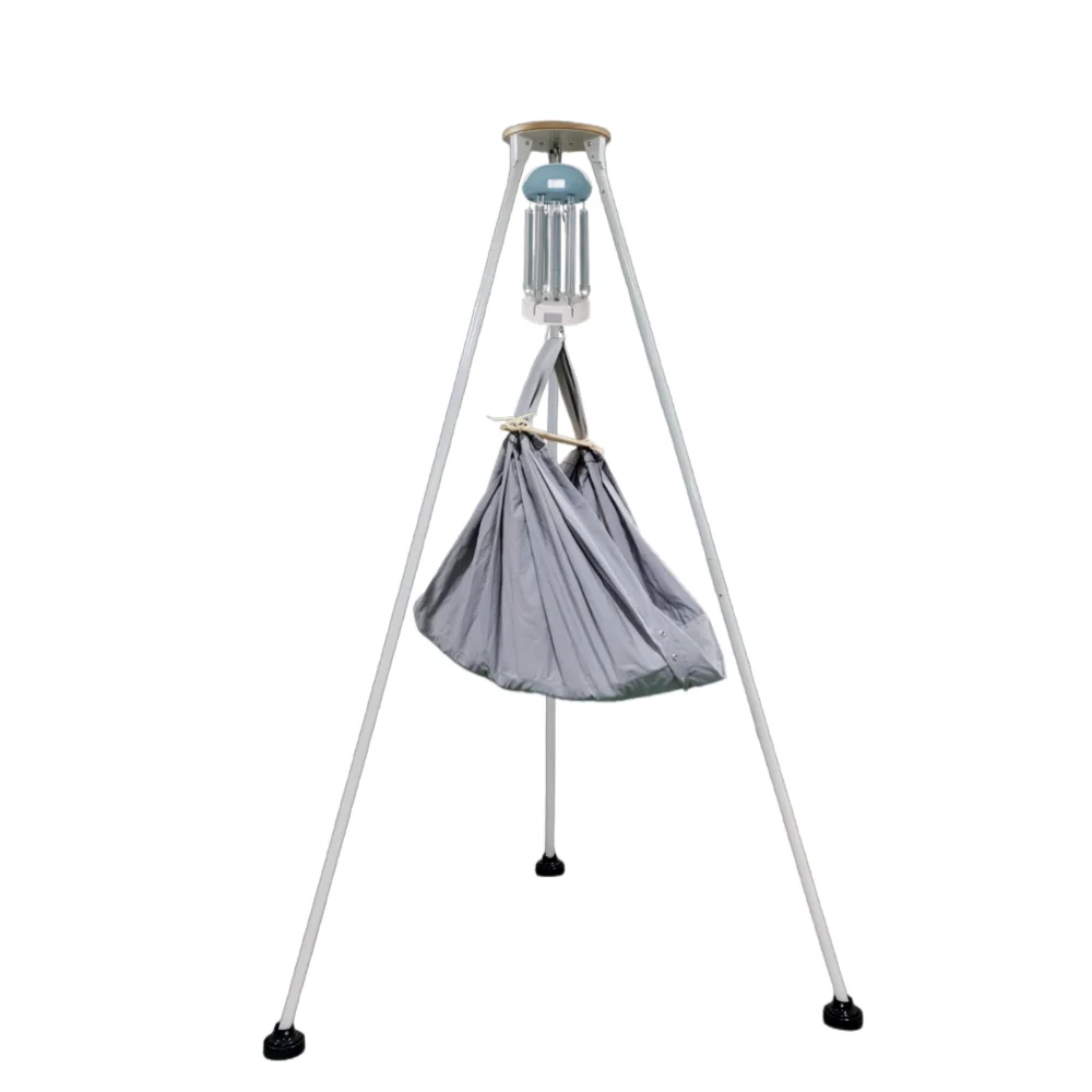 Supporto per amaca elettrico in metallo dal design moderno per culla Mobili da esterno pieghevoli per camera da letto e parco Culla a molla e amaca