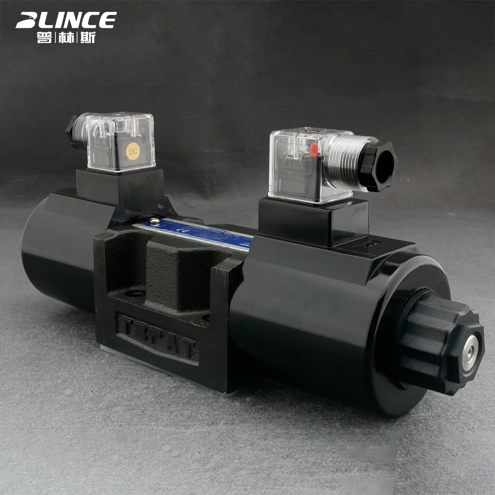 BLINCE DSG-03-3C4-D24-N1-50 Hydraulic Directional Control Valve C4 Spool Function Dg4v38c 12v 24v DC Hydraulic Solenoid Valve