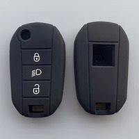 Silicone Car Key Fob Cover for Peugeot 2008 308 T9 208 for Citroen Berlingo 2019 C3 Cactus Picasso C4l C5 X7 C8 Rubber Case Set