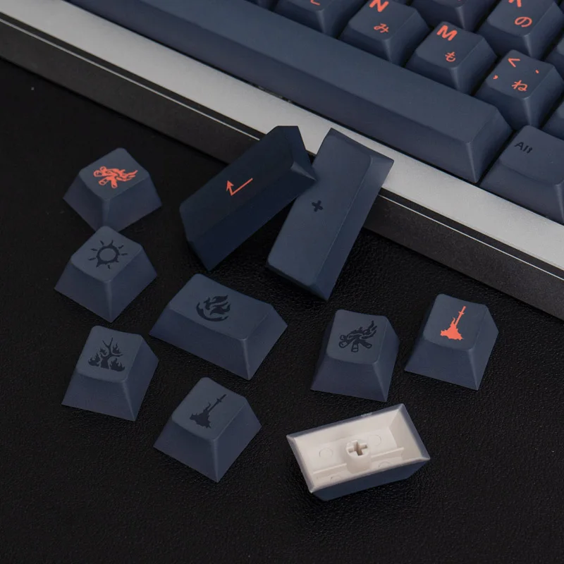 Gmk 130 Keys Cherry Profile Pbt Keycap Dye-Sub English Custom Personality Keycaps For Mechanical Keyboard 61/64/68/75/84 - Image 5