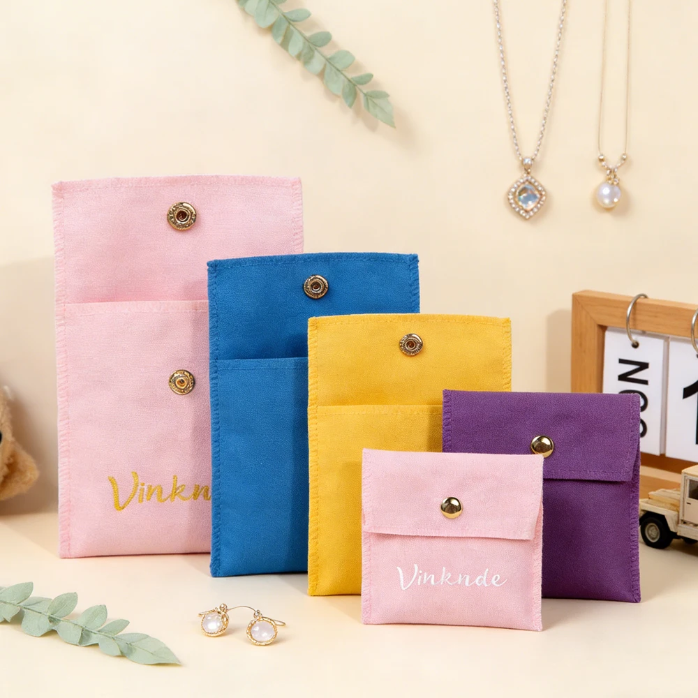 

50 шт. индивидуальных подарочных мешочков из органического хлопка на кнопке, с закругленными краями, 8x8 см, для хранения украшений, для свадеб и вечеринок