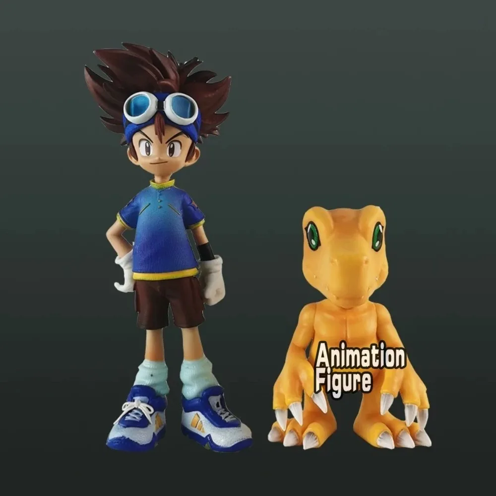 5-16 سنتيمتر أنيمي ديجمون مغامرة أرقام ثمانية الشخصيات الرئيسية عمل الشكل بولي كلوريد الفينيل تمثال جمع نموذج اللعب الهدايا