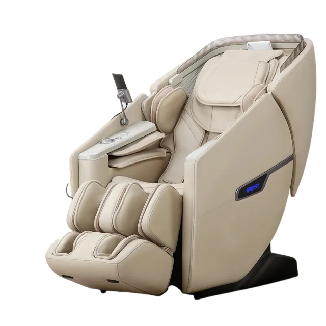 Luxury Home Use Electric Sl Track 8d Zero Gravity Infrared Physiotherapy Massage Chair With Heating