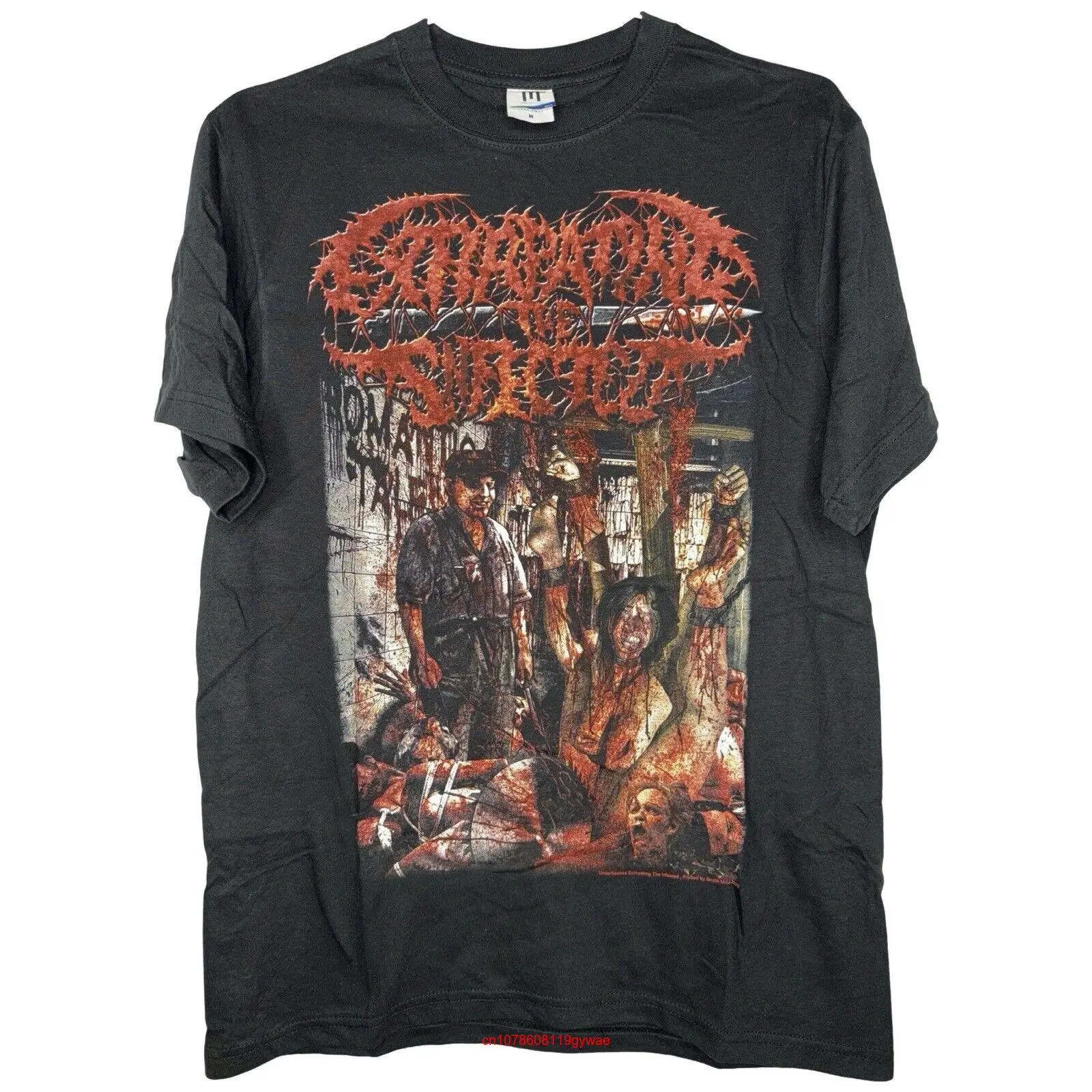 Extirpating The Infected Brutal Mind T Shirt Size M Lividity Gorgasm Devourment long or short sleeves