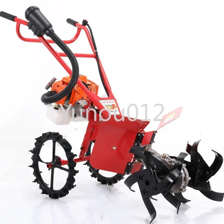 Garden Power Tool Portable Trimmer Cultivator Mini Tiller Garden Cultivator Rotary Hoe Mini Cultivator