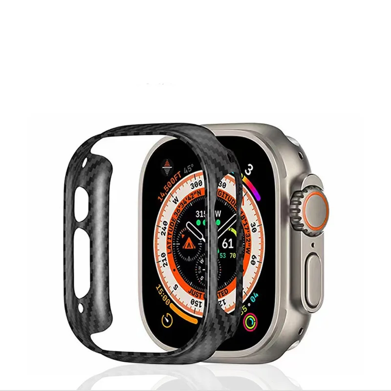 

Apple Watch Ultra Case 49mm High Quality Kevlar Case For Apple Watch Ultra 49mm Luxury Case Made With Kevlar Material