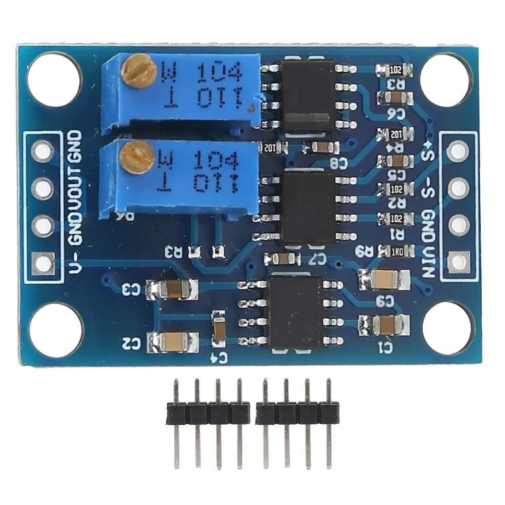AD620 Voltage Amplifier Module DC 3-11V High Precision Microvolt Amplifier Module Small Signal Adjustable Zero Point