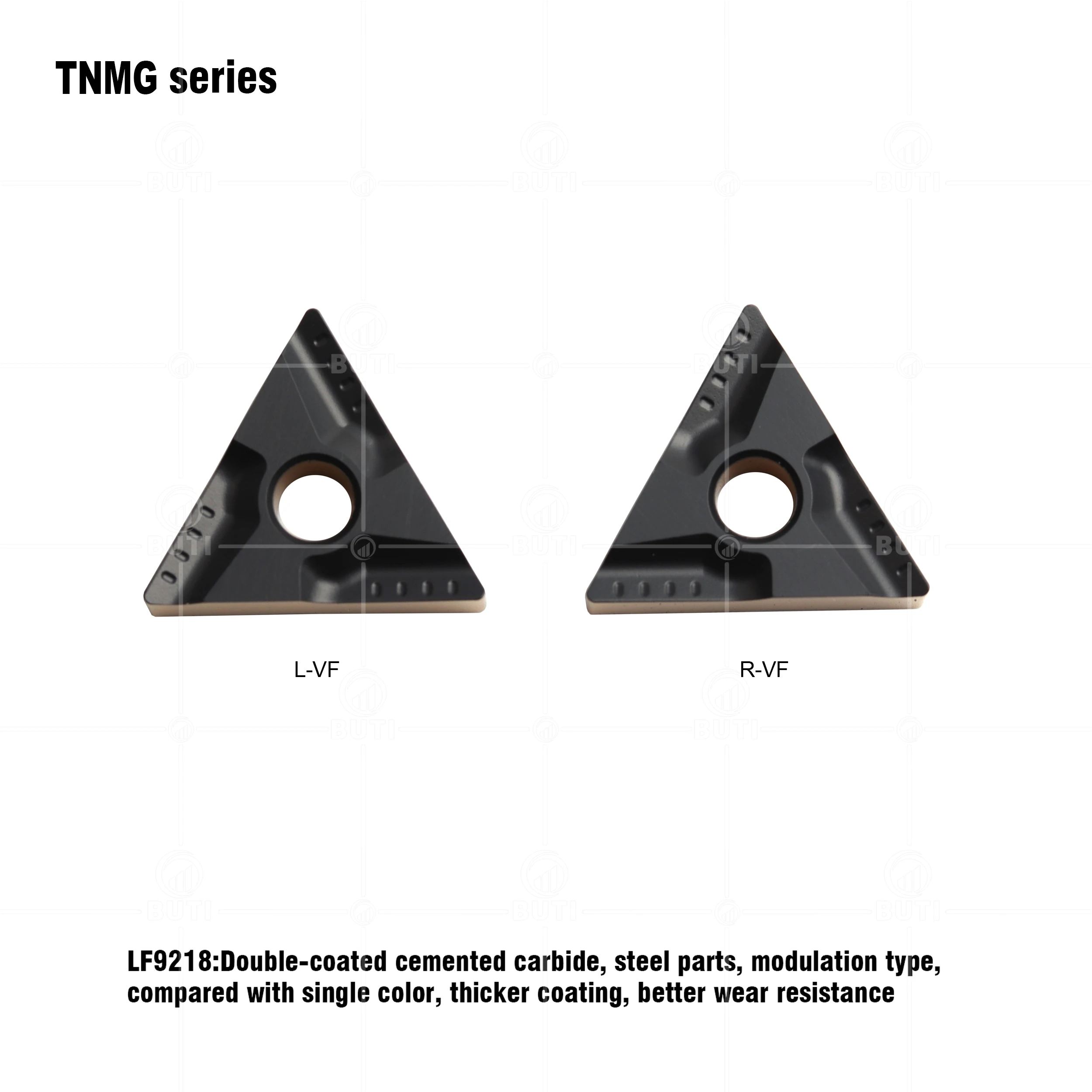 Imagem -05 - Deskar-carbide Turning Inserções para Peças de Aço Cnc Lathe Cutter Tnmg160404 Tnmg160408r-vf L-vf Lf9218 Alta Qualidade 100 Original