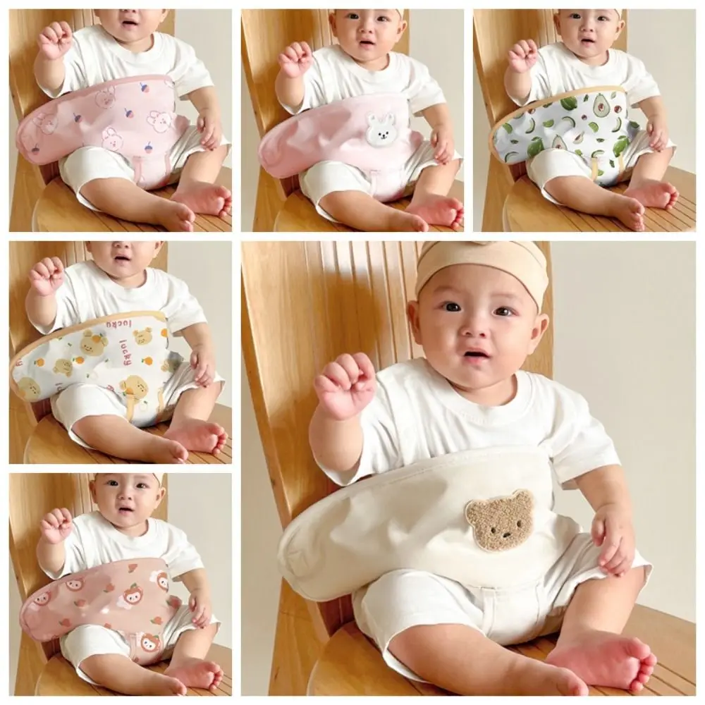 

Простой мультяшный ремень для детского сиденья, коляска с медведем и кроликом, фиксированный ремень безопасности, многофункциональный стульчик для кормления, ремень безопасности для детей