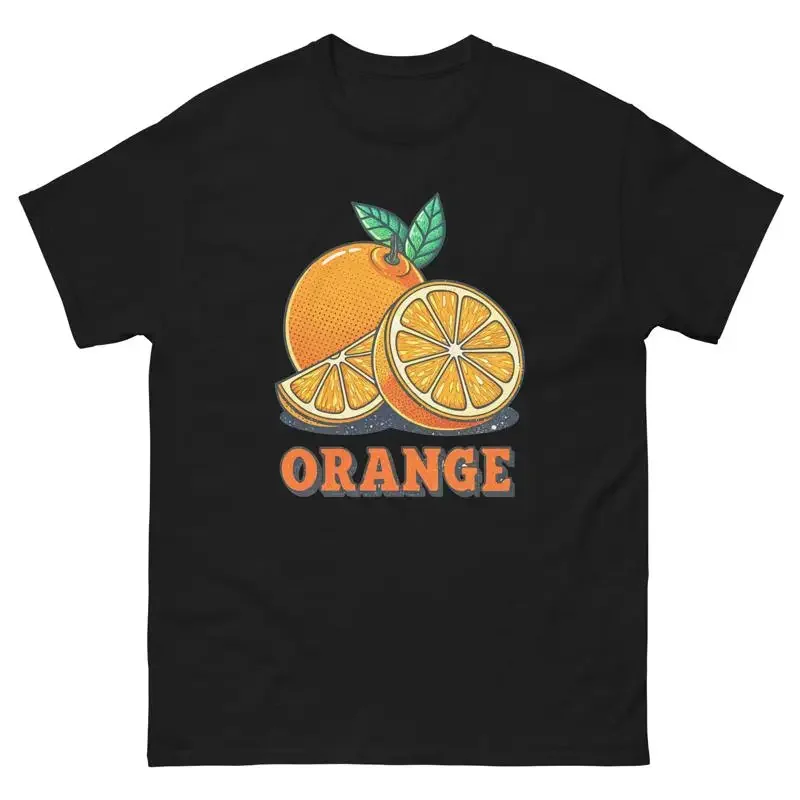 Orange Fruits Vegetables Fresh Food Groceries T Shirt