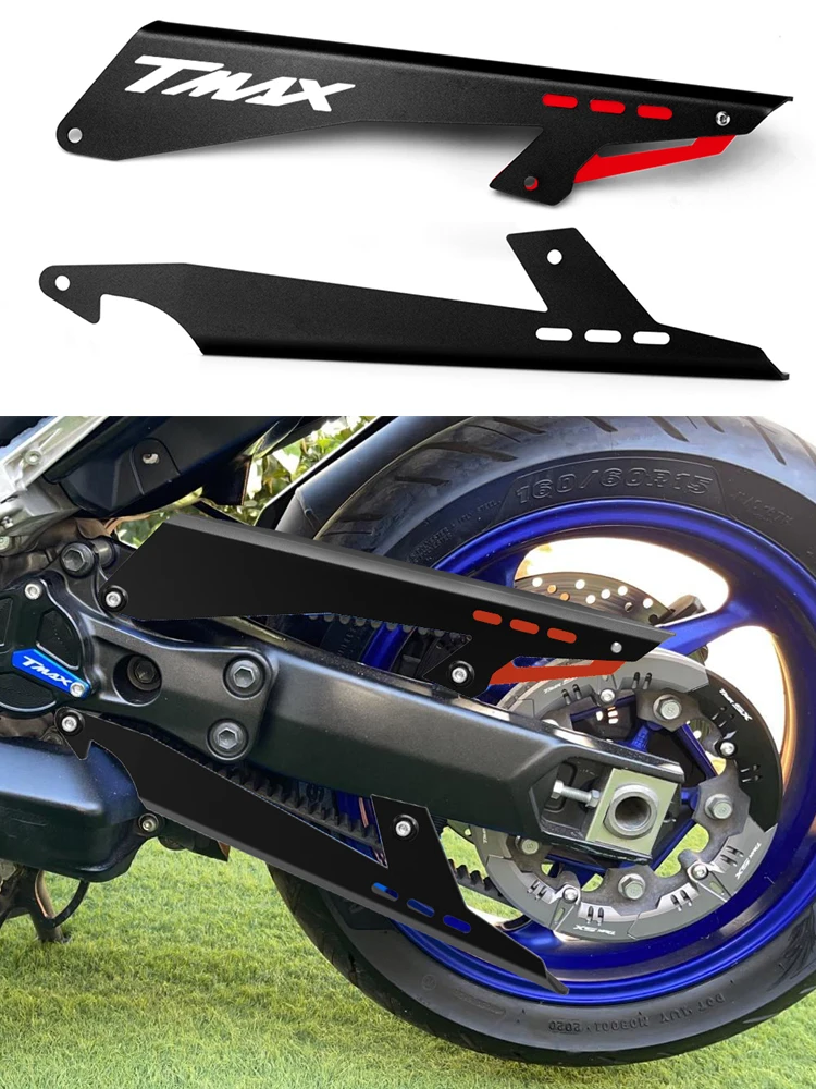 

For Yamaha TMAX Techmax TMAX560 560 2017 2018 2019 2020 2021 2022 2023 Motorcycle CNC Aluminum Chain Cover Protector Guard