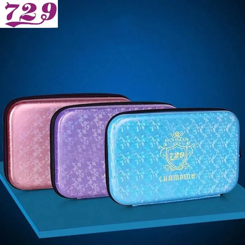 729 Friendship Hard Shell High-end Table Tennis Sports Club Square Table Tennis Racket Equipment Protection And Storage Bag